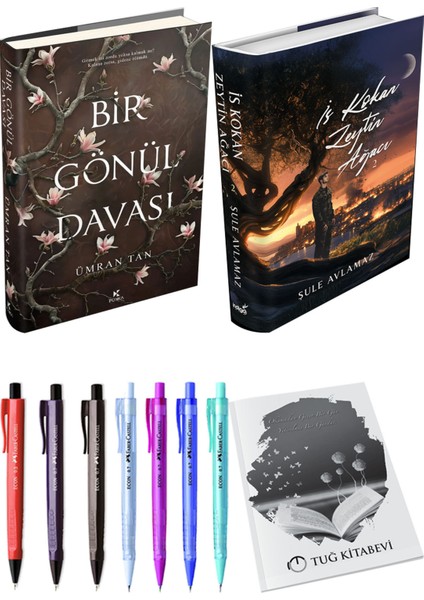 İs Kokan Zeytin Ağacı 2 Ciltli ve Bir Gönül Davası Ciltli Ümran Tan 2li Set