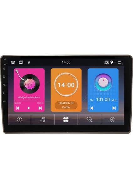 Fiat Siena (1996-2004) Android 14 Multimedya Carplay 9 Inch 8 GB Ram / 128 GB Hafıza CRV-4759XAA