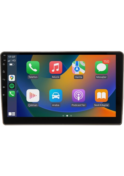 Fiat Siena (1996-2004) Android 14 Multimedya Carplay 9 Inch 8 GB Ram / 128 GB Hafıza CRV-4759XAA