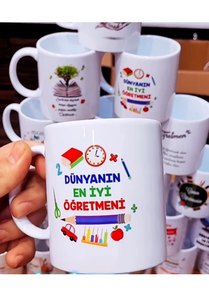 Öğretmenler Günü Temalı Kupa Bardak