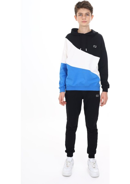 Erkek Çocuk Nakışlı Eşofman Takım