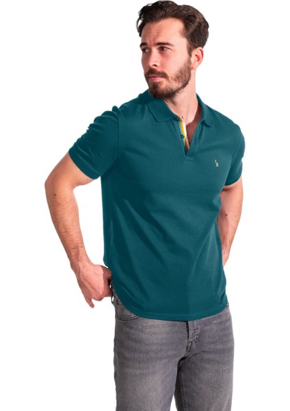 Blinky Erkek Merserize Plaket Şeritli Polo Yaka Pike T-Shirt fiyatları
