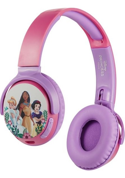 Bluetooth Kulaklık Disney Prıncess Mikrofonlu Kablosuz Çocuk Kulaklığı DY-9955-PC2