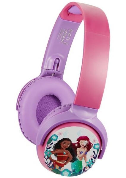 Bluetooth Kulaklık Disney Prıncess Mikrofonlu Kablosuz Çocuk Kulaklığı DY-9955-PC2