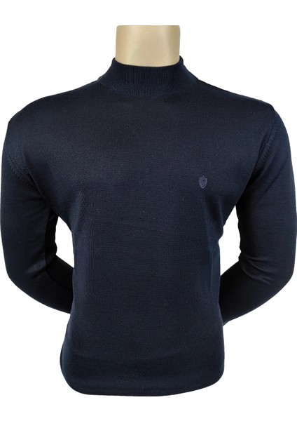 Erkek Yarım Balıkçı Basıc Kazak