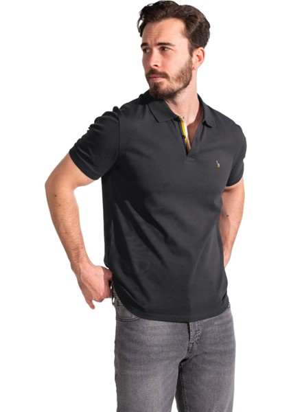 Blinky Erkek Merserize Plaket Şeritli Polo Yaka Pike T-Shirt fiyatları
