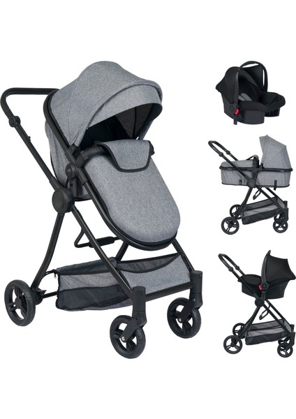 Force Çift Yönlü 6 In 1 Yeni Nesil Travel Sistem Bebek Arabası