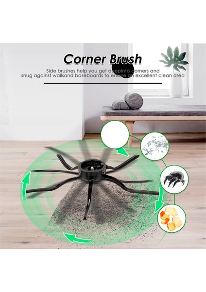 Yan Fırça Roborock S7 Maxv Ultra S8 Pro Ultra S8 Için Parçaları Değiştirin (Yurt Dışından) modelleri