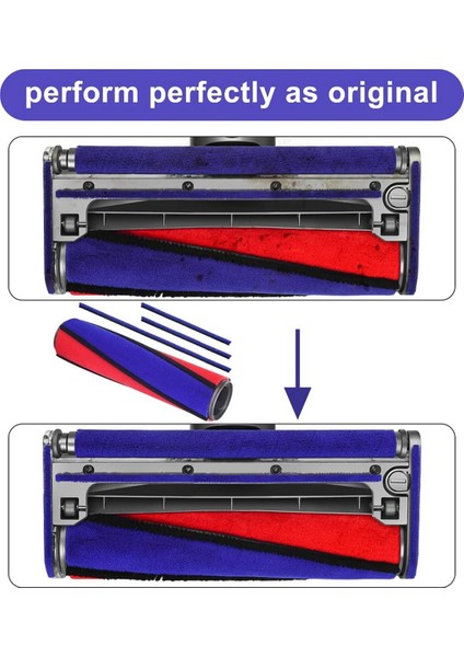 Dyson Için Fırça Rulosu, Dyson Silindirler Için Silindir Kafası Zemin Nozulu (Yurt Dışından) fırsatları