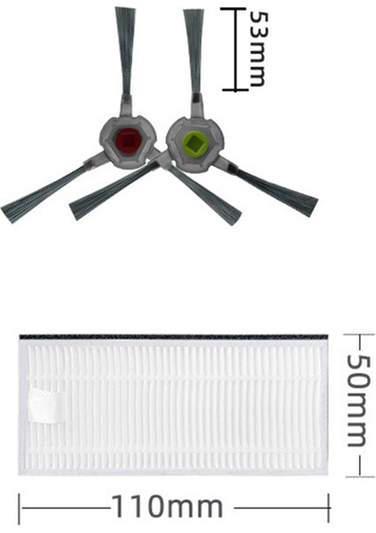 Aırrobo P20 Robot Süpürge Yedek Parça Yedek Parçaları (Yurt Dışından) indirimleri