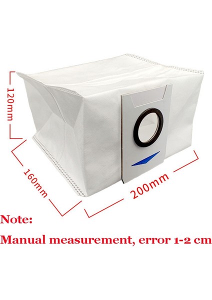 Ecovacs Deebot X1 Omni Turbo Robot Parçası Için 12'li Paket Vakumlu Toz Torbası (Yurt Dışından)
