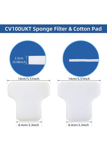 Shark CZ500UKT CZ2001 CZ500EUT Silindir Için Yedek Hepa Filtre (Yurt Dışından) indirimleri