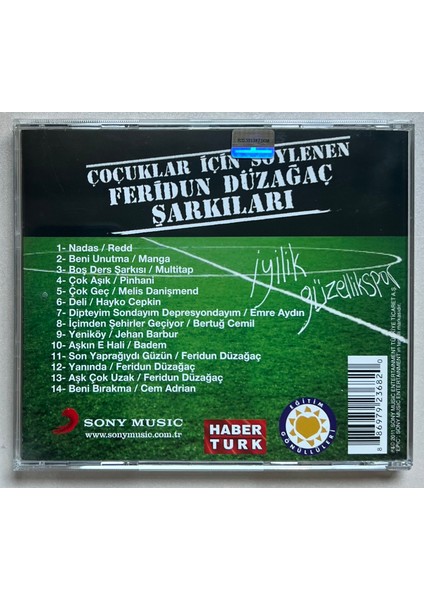 İyilik Güzellik Spor Çocuklar İçin Söylenen Feridun Düzağaç Şarkıları CD fiyatları