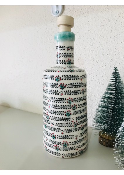 El Yapımı Özel Tasarım Gelincik Desenli Yağdanlık fiyatları