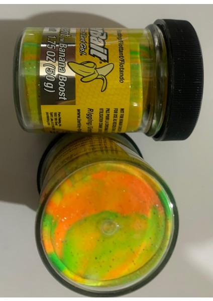 Powerbait Rainbow Banana(Muzlu) Booost Alabalık Hamuru