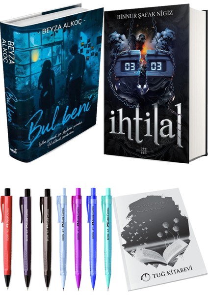 Ihtilal 2 Zede Ciltli ve Bul Beni Ciltli Beyza Alkoç 2li Set