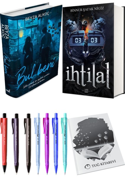 Ihtilal 2 Zede Ciltli ve Kırık Inci Ciltli Ceren Melek 2li Set