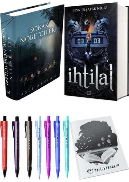 Ihtilal 2 Zede Ciltli ve Sokak Nöbetçileri 2 Ciltli Aslı Arslan 2li Set