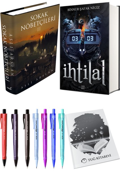 Ihtilal 2 Zede Ciltli ve Sokak Nöbetçileri 3 Ciltli Aslı Arslan 2li Set