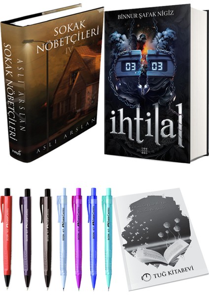 Ihtilal 2 Zede Ciltli ve Sokak Nöbetçileri 4 Ciltli Aslı Arslan 2li Set