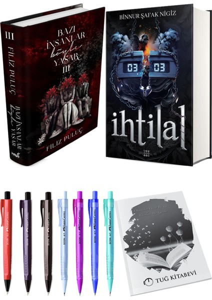 Ihtilal 2 Zede Ciltli ve Bazı Insanlar Böyle Yaşar 3 Ciltli Filiz Puluç 2li Set