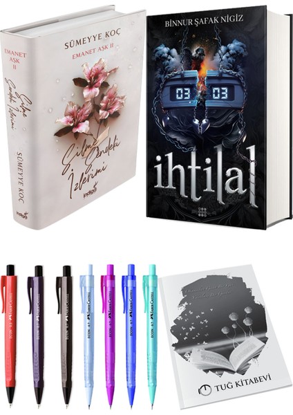 Ihtilal 2 Zede Ciltli ve Silme Sendeki Izlerimi Ciltli Sümeyye Koç 2li Set