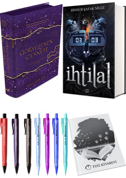 Ihtilal 2 Zede Ciltli ve Gökyüzünün Cenneti 4 Ciltli Sena Nur Işık 2li Set