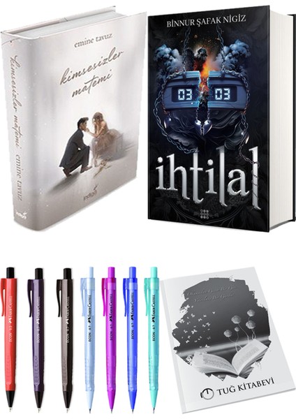 Ihtilal 2 Zede Ciltli ve Kimsesizler Matemi 1 Ciltli Emine Tavuz 2li Set