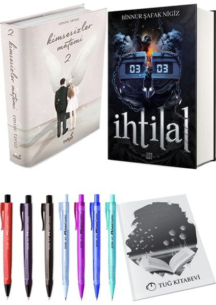 Ihtilal 2 Zede Ciltli ve Kimsesizler Matemi 2 Ciltli Emine Tavuz 2li Set