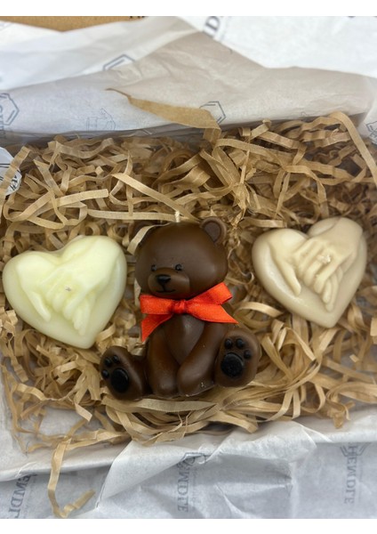 Chemdle Kokulu 3 Lü Mum Hediyelik Mum Kutusu