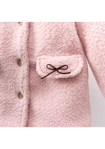 Cute Kız Çocuk Şapkalı Kaban indirimleri