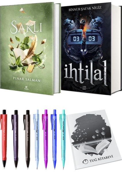 Ihtilal 2 Zede Ciltli ve Saklı Ciltli Pınar Salman 2li Set