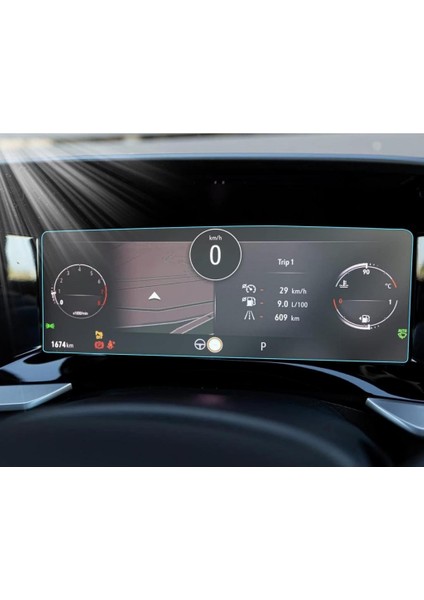 Opel Vivaro Mat Ekran Koruyucu 10 Inç Dijital Gösterge