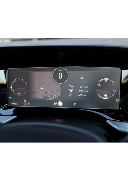 Opel Vivaro Mat Ekran Koruyucu 10 Inç Dijital Gösterge