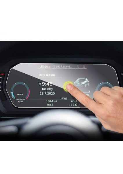 Audi S3 Mat Ekran Koruyucu 12.3 Inç Dijital Gösterge fiyatları