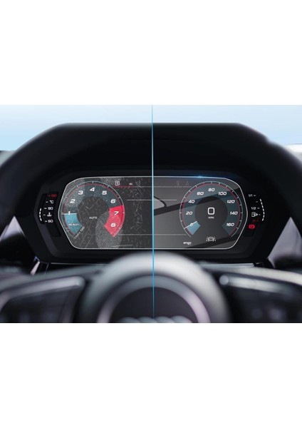 Audi S3 Mat Ekran Koruyucu 12.3 Inç Dijital Gösterge fırsatları