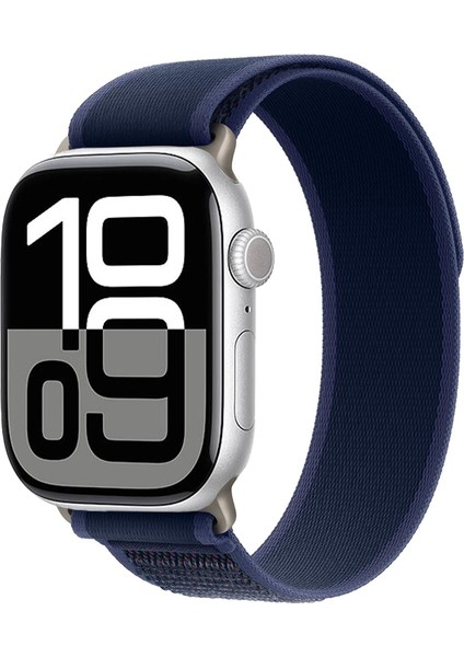 Apple Watch 10 42MM Uyumlu Krd-77 Hasır Kordon