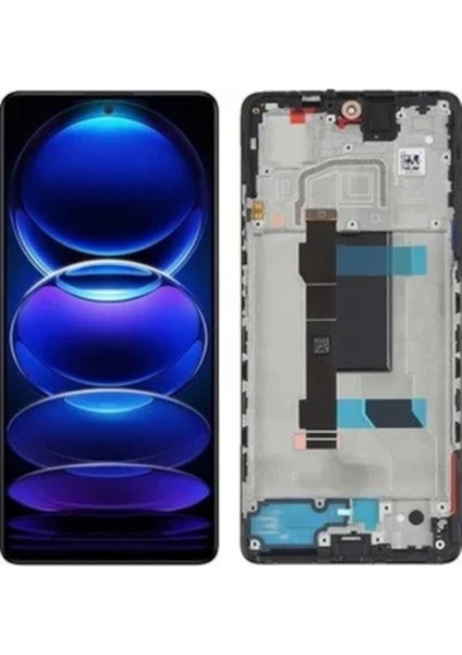 Xiaomi Redmi Note 12 Pro Uyumlu (Çıtalı) OLED Ekran