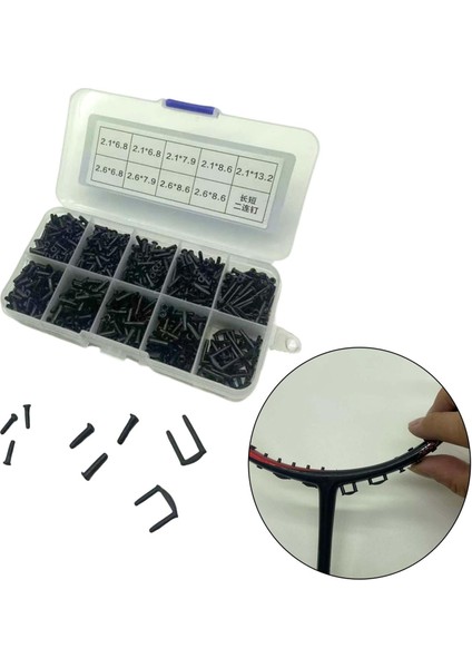 Badminton Grommetleri Halkalar Yedekler Ekipman - 1200PCS (Yurt Dışından) fırsatları