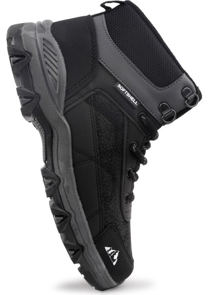 Alfa Siyah Kauçuk Taban Softshell Outdoor Erkek Çocuk Bot fırsatları