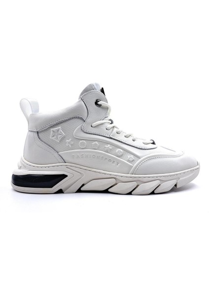 23K504 Beyaz Erkek Sneaker Ayakkabı