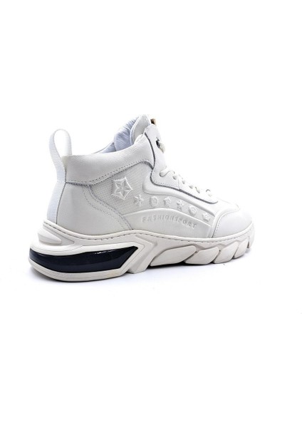 23K504 Beyaz Erkek Sneaker Ayakkabı