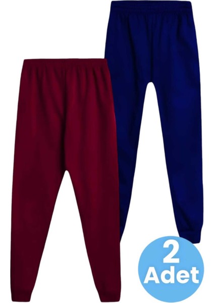 Çocuk Beli Lastikli Jogger Eşofman Altı 2'li Set modelleri