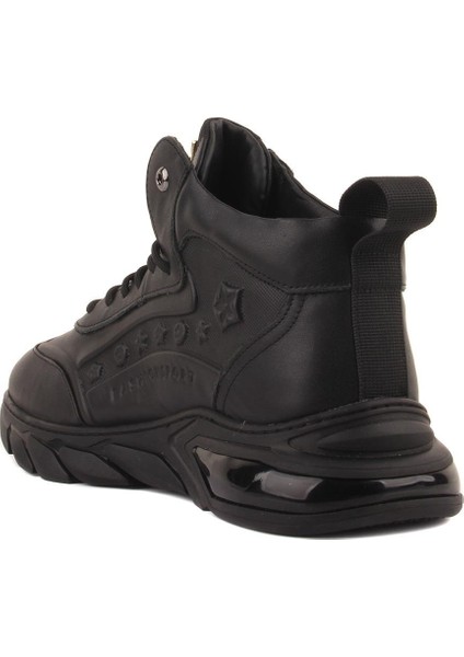 23K504 Siyah Erkek Sneaker Ayakkabı fırsatları