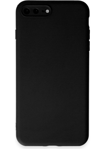 iPhone 7 Plus Yumuşak Silikon Kılıf - Siyah