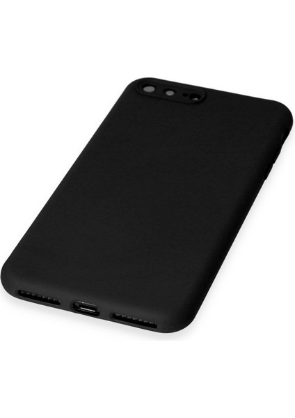 iPhone 7 Plus Yumuşak Silikon Kılıf - Siyah