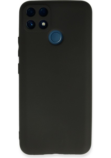 Realme C25 Yumuşak Silikon Kılıf - Siyah