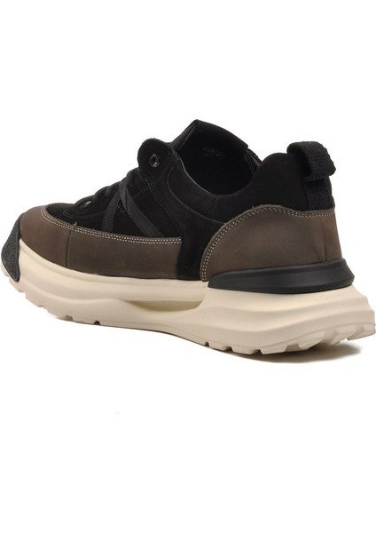 23K521 Siyah Erkek Sneaker Ayakkabı
