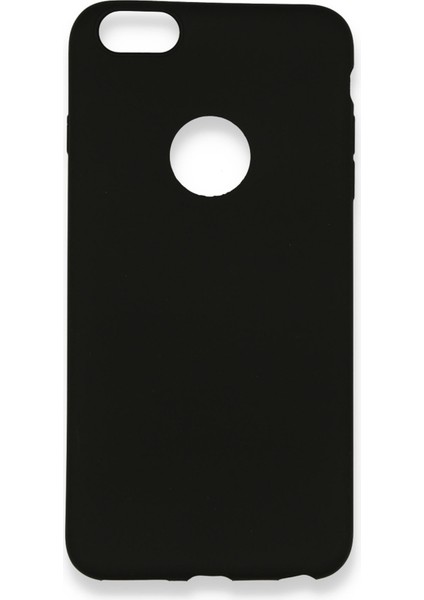 iPhone 6 Plus Yumuşak Silikon Kılıf - Siyah
