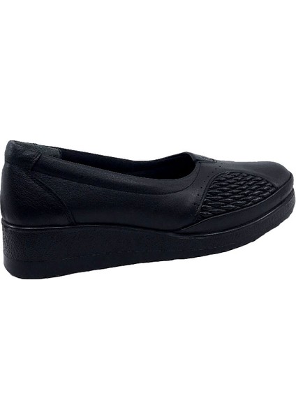 410 Siyah Deri Günlük Anne Ayakkabı indirimleri